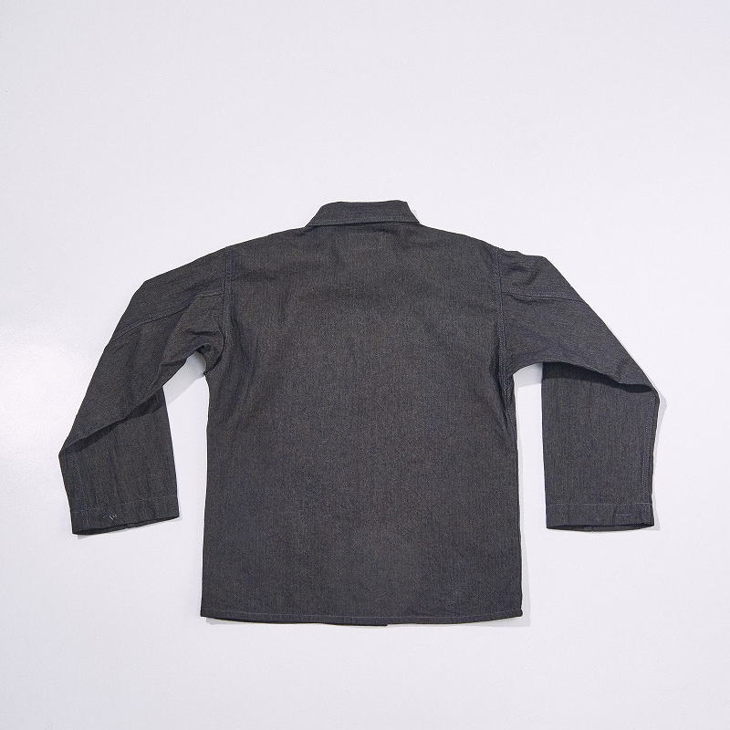 先行予約受付中！SJFJK26-BOB ブラックオンブルーへリンボーンフィールドジャケット SJFJK26BOB SAMURAIJEANS サムライジーンズジャケット アウターの画像