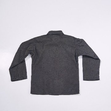 先行予約受付中！SJFJK26-BOB ブラックオンブルーへリンボーンフィールドジャケット SJFJK26BOB SAMURAIJEANS サムライジーンズジャケット アウターの画像