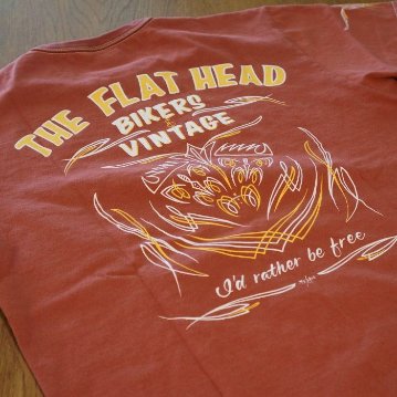 FN-THC-065 フラットヘッドTシャツ065 FNTHC065 FLATHEAD フラットヘッドTシャツ THC系 THCの画像