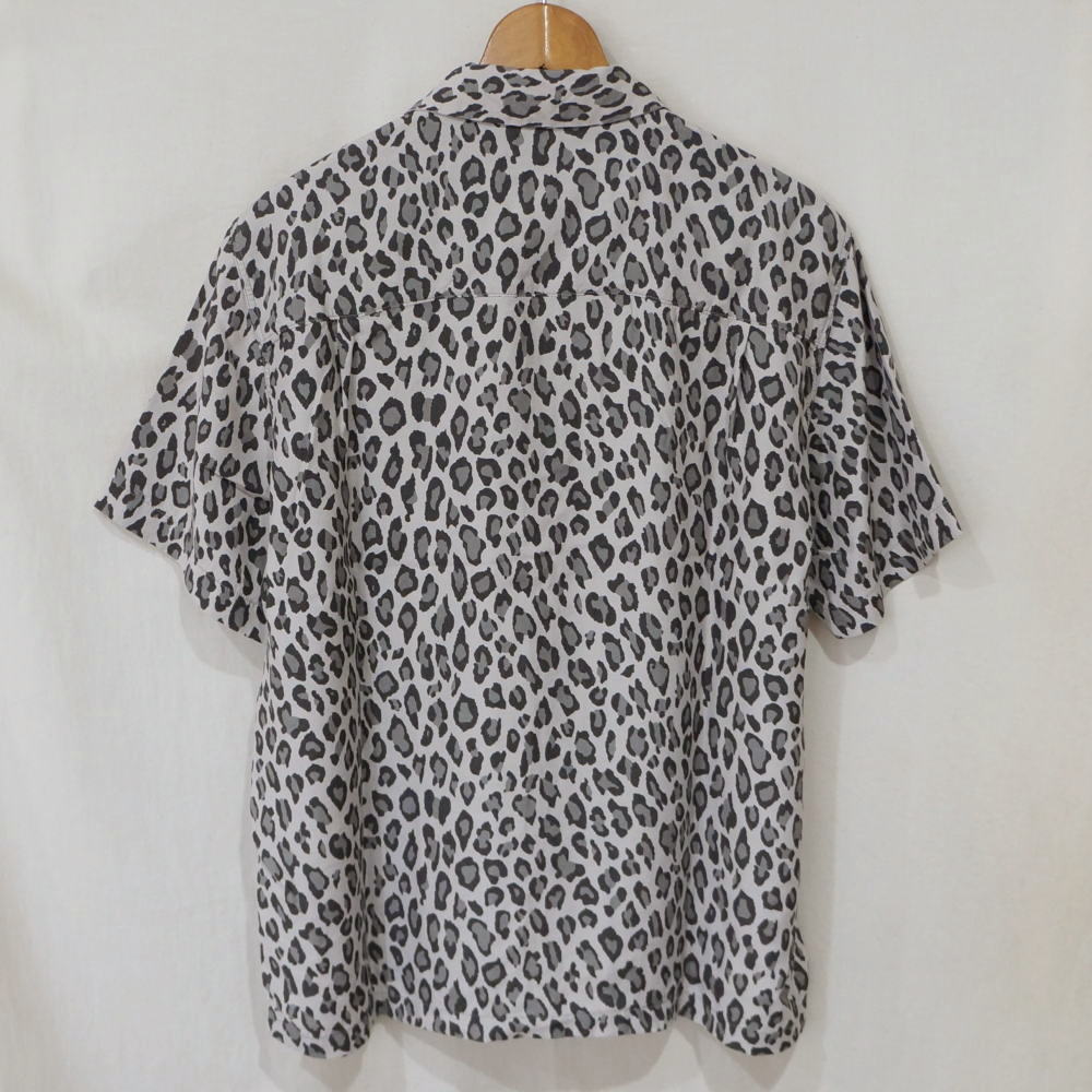 FN-SRO-009S レーヨン半袖シャツレオパード FNSRO009S FLATHEAD フラットヘッドレーヨンシャツ シャツ半袖 RAYON SHORT SLEEVE SHIRT LEOPARDの画像