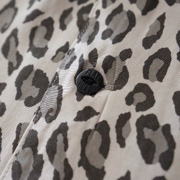 FN-SRO-009S レーヨン半袖シャツレオパード FNSRO009S FLATHEAD フラットヘッドレーヨンシャツ シャツ半袖 RAYON SHORT SLEEVE SHIRT LEOPARDの画像