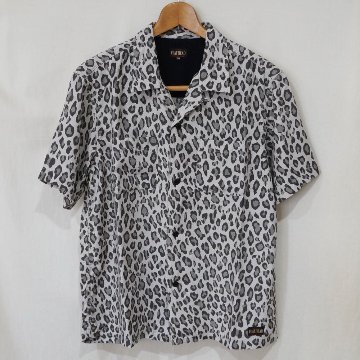 FN-SRO-009S レーヨン半袖シャツレオパード FNSRO009S FLATHEAD フラットヘッドレーヨンシャツ シャツ半袖 RAYON SHORT SLEEVE SHIRT LEOPARDの画像