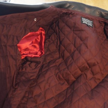 WRC-001(ワケアリ品)-BK-サイズ40-WRC-001のワケアリ品-WRC001(ワケアリ品)BUFFSNINE(バフズナイン)レザーウエア・バフズナイン革ジャンの画像