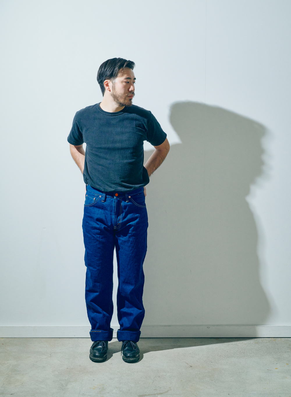 S6100XX15OZ-SH 青海波スリムストレートジッパーモデル S6100XX15OZ-SH SAMURAIJEANS サムライジーンズデニム サムライデニムジーンズの画像
