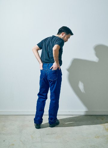 S6100XX15OZ-SH 青海波スリムストレートジッパーモデル S6100XX15OZ-SH SAMURAIJEANS サムライジーンズデニム サムライデニムジーンズの画像