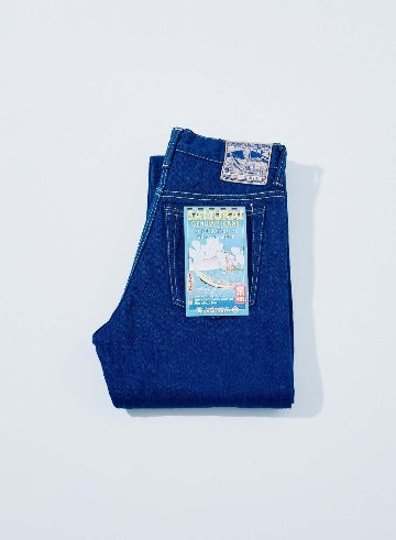 S6100XX15OZ-SH 青海波スリムストレートジッパーモデル S6100XX15OZ-SH SAMURAIJEANS サムライジーンズデニム サムライデニムジーンズの画像