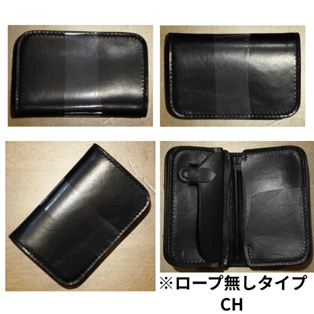 CH CH-R ミディアムウォレット 黒羽（CROW：クロウ) CHRの画像