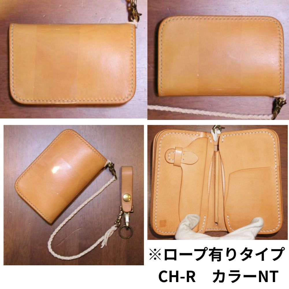 CH CH-R ミディアムウォレット 黒羽（CROW：クロウ) CHRの画像