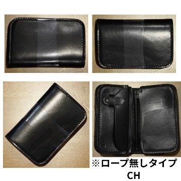 CH CH-R ミディアムウォレット 黒羽（CROW：クロウ) CHRの画像