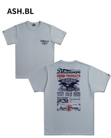 BRG-DD5 特製デニムコインケース付 ブランドロゴTシャツDD5 BRGDD5 DELUXEWARE デラックスウエアＴシャツ DALEE'S ダリーズTシャツの画像