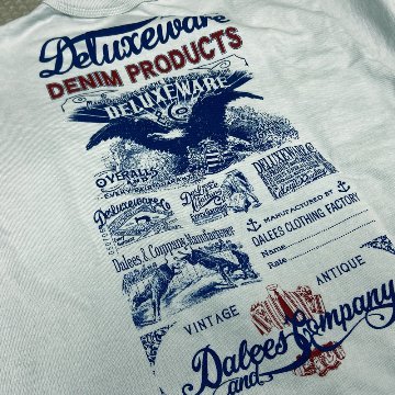 BRG-DD5 特製デニムコインケース付 ブランドロゴTシャツDD5 BRGDD5 DELUXEWARE デラックスウエアＴシャツ DALEE'S ダリーズTシャツの画像
