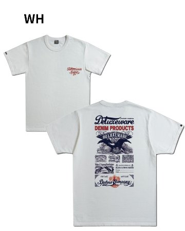 BRG-DD5 特製デニムコインケース付 ブランドロゴTシャツDD5 BRGDD5 DELUXEWARE デラックスウエアＴシャツ DALEE'S ダリーズTシャツの画像