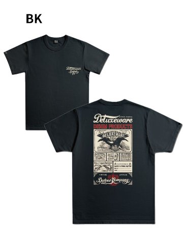 BRG-DD5 特製デニムコインケース付 ブランドロゴTシャツDD5 BRGDD5 DELUXEWARE デラックスウエアＴシャツ DALEE'S ダリーズTシャツの画像