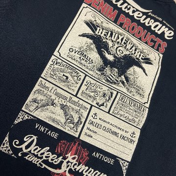 BRG-DD5 特製デニムコインケース付 ブランドロゴTシャツDD5 BRGDD5 DELUXEWARE デラックスウエアＴシャツ DALEE'S ダリーズTシャツの画像