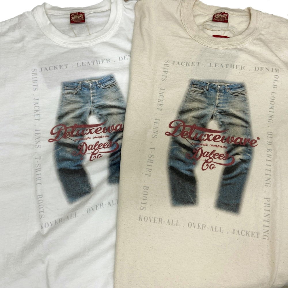 BRG-DD6 特製デニムコインケース付 ブランドロゴTシャツDD6 BRGDD6 DELUXEWARE デラックスウエアＴシャツ DALEE'S ダリーズTシャツの画像