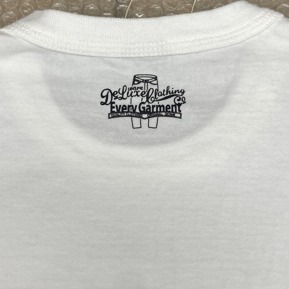 BRG-DD6 特製デニムコインケース付 ブランドロゴTシャツDD6 BRGDD6 DELUXEWARE デラックスウエアＴシャツ DALEE'S ダリーズTシャツの画像
