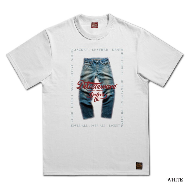 BRG-DD6 特製デニムコインケース付 ブランドロゴTシャツDD6 BRGDD6 DELUXEWARE デラックスウエアＴシャツ DALEE'S ダリーズTシャツの画像