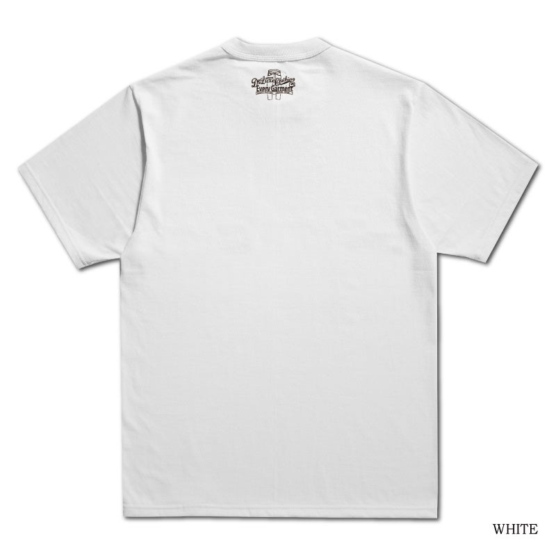 BRG-DD6 特製デニムコインケース付 ブランドロゴTシャツDD6 BRGDD6 DELUXEWARE デラックスウエアＴシャツ DALEE'S ダリーズTシャツの画像