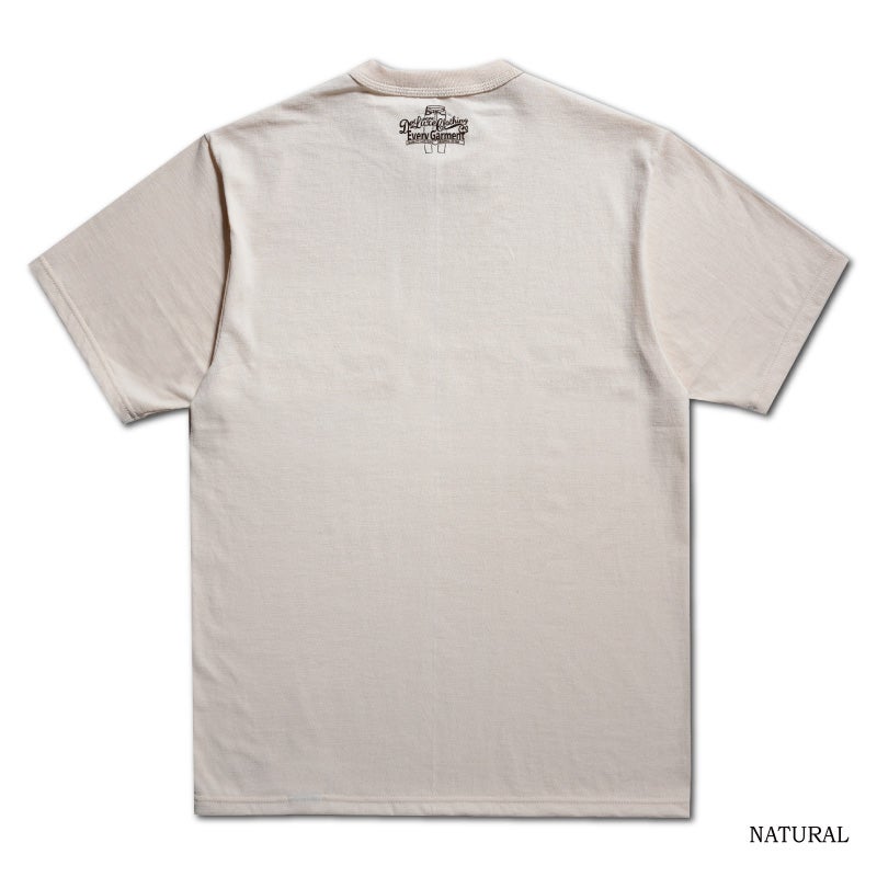 BRG-DD6 特製デニムコインケース付 ブランドロゴTシャツDD6 BRGDD6 DELUXEWARE デラックスウエアＴシャツ DALEE'S ダリーズTシャツの画像