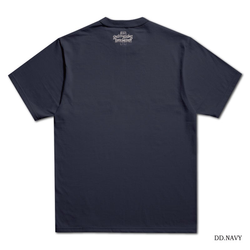 BRG-DD6 特製デニムコインケース付 ブランドロゴTシャツDD6 BRGDD6 DELUXEWARE デラックスウエアＴシャツ DALEE'S ダリーズTシャツの画像