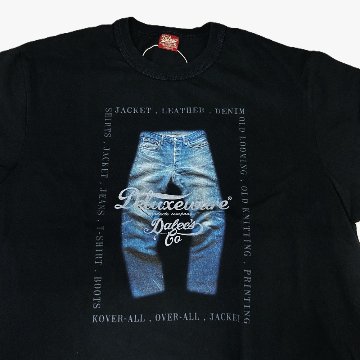 BRG-DD6 特製デニムコインケース付 ブランドロゴTシャツDD6 BRGDD6 DELUXEWARE デラックスウエアＴシャツ DALEE'S ダリーズTシャツの画像