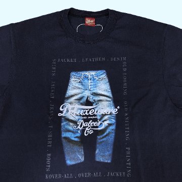 BRG-DD6 特製デニムコインケース付 ブランドロゴTシャツDD6 BRGDD6 DELUXEWARE デラックスウエアＴシャツ DALEE'S ダリーズTシャツの画像