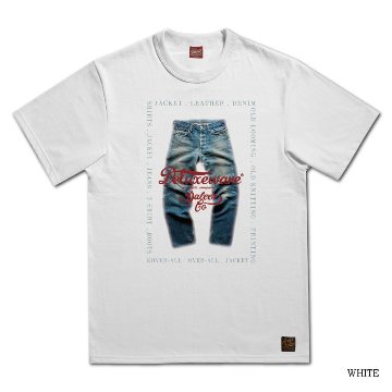 BRG-DD6 特製デニムコインケース付 ブランドロゴTシャツDD6 BRGDD6 DELUXEWARE デラックスウエアＴシャツ DALEE'S ダリーズTシャツの画像