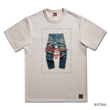 BRG-DD6 特製デニムコインケース付 ブランドロゴTシャツDD6 BRGDD6 DELUXEWARE デラックスウエアＴシャツ DALEE'S ダリーズTシャツの画像