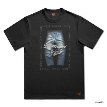 BRG-DD6 特製デニムコインケース付 ブランドロゴTシャツDD6 BRGDD6 DELUXEWARE デラックスウエアＴシャツ DALEE'S ダリーズTシャツの画像