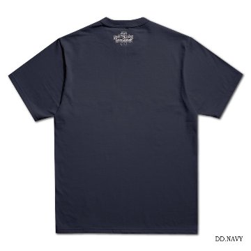 BRG-DD6 特製デニムコインケース付 ブランドロゴTシャツDD6 BRGDD6 DELUXEWARE デラックスウエアＴシャツ DALEE'S ダリーズTシャツの画像