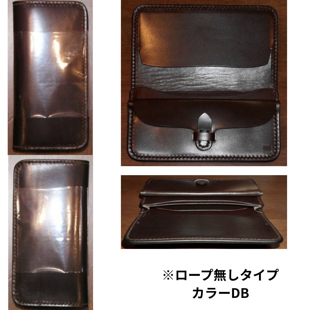 CBM185 CBM185-R CBM185マチ付きロングウォレット 黒羽（CROW：クロウ)ロングウォレット(長財布) CBM185Rの画像