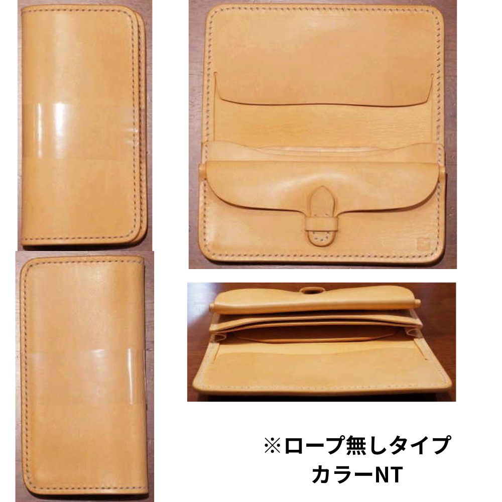 CBM185 CBM185-R CBM185マチ付きロングウォレット 黒羽（CROW：クロウ)ロングウォレット(長財布) CBM185Rの画像