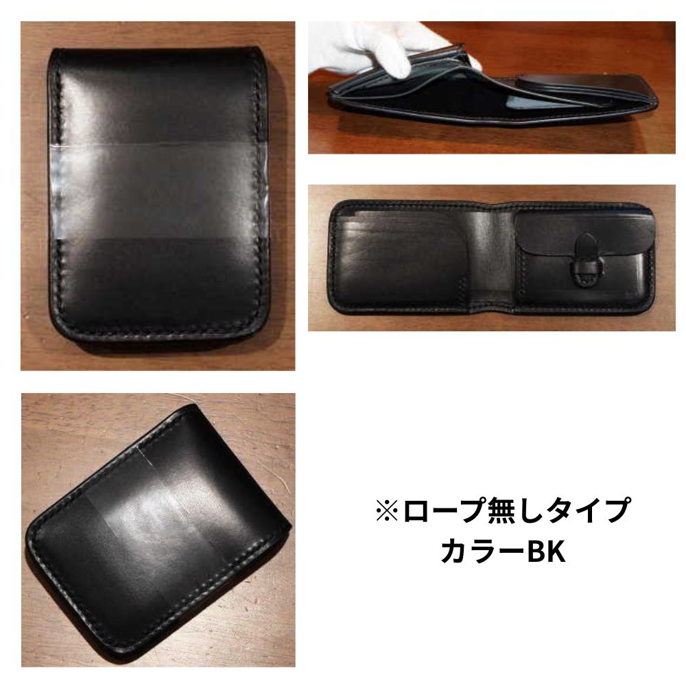 CS CS-R CSハーフウォレット 黒羽（CROW：クロウ)（ショートウォレット：二つ折り財布)の画像