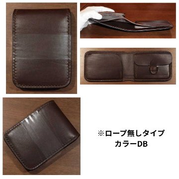 CS CS-R CSハーフウォレット 黒羽（CROW：クロウ)（ショートウォレット：二つ折り財布)の画像
