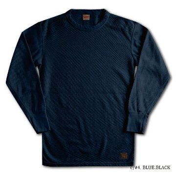 MILC-00-BLBK MIL-SPEC THERMAL PLAIN MILC00 DELUXEWARE デラックスウエアサーマルＴシャツ MILSPECTHERMALPLAIN 無地サーマルの画像