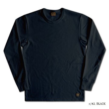 SDTL-00 BK 無地長袖Tシャツ SDTL00 DELUXEWARE デラックスウエア長袖Tシャツ ロンTの画像
