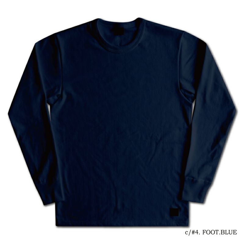 SDTL-00 F.BL 無地長袖Tシャツ SDTL00 DELUXEWARE デラックスウエア長袖Tシャツ ロンTの画像