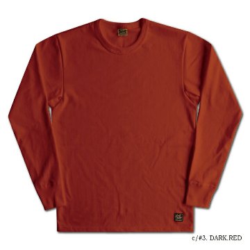 SDTL-00 D.RD 無地長袖Tシャツ SDTL00 DELUXEWARE デラックスウエア長袖Tシャツ ロンTの画像