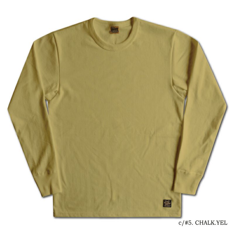 SDTL-00 CLK.YE 無地長袖Tシャツ SDTL00 DELUXEWARE デラックスウエア長袖Tシャツ ロンTの画像