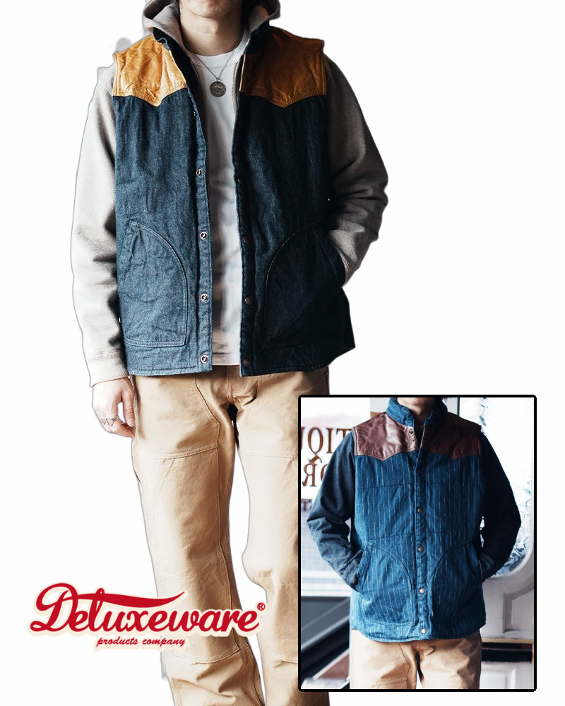 D-29 AGING VEST D29 DELUXEWARE デラックスウエアベスト アウターの画像