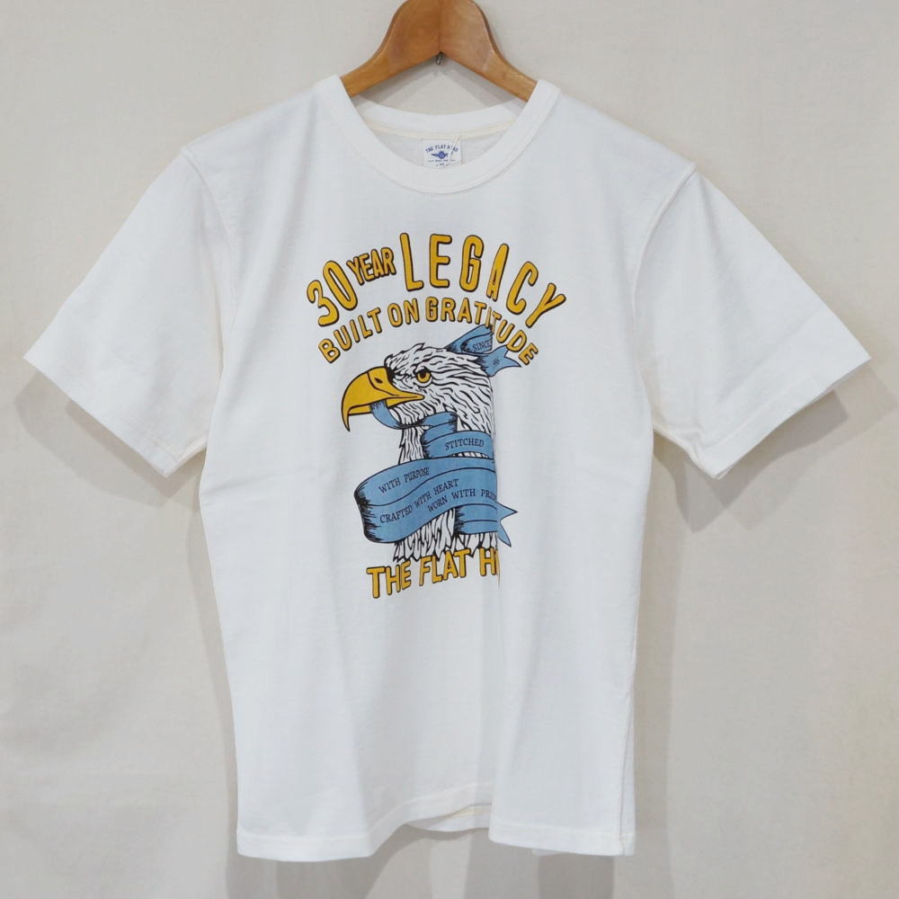 FN-TMC-105 LOOPWHEEL T-SHIRT-30 TEAR LEGACY FNTMC105 FLATHEAD フラットヘッドTシャツ 吊り生地 双糸 Tシャツの画像