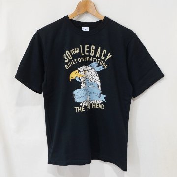 FN-TMC-105 LOOPWHEEL T-SHIRT-30 TEAR LEGACY FNTMC105 FLATHEAD フラットヘッドTシャツ 吊り生地 双糸 Tシャツの画像