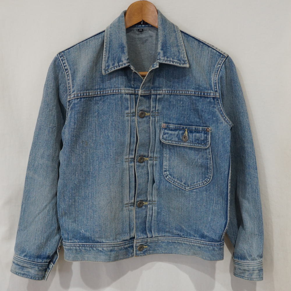 FN-OJ-D101C 14.5oz 左綾ジンバブエコットン デニムジャケット 40sモデル リアルエイジング加工 FNOJD101C FLATHEAD フラットヘッド デニムジャケット Gジャンの画像