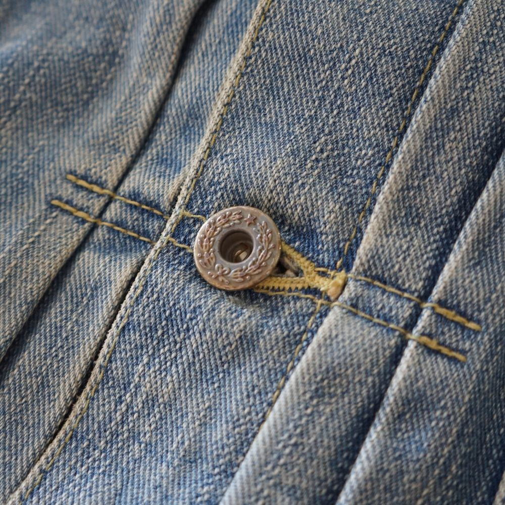 FN-OJ-D101C 14.5oz 左綾ジンバブエコットン デニムジャケット 40sモデル リアルエイジング加工 FNOJD101C FLATHEAD フラットヘッド デニムジャケット Gジャンの画像