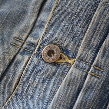 FN-OJ-D101C 14.5oz 左綾ジンバブエコットン デニムジャケット 40sモデル リアルエイジング加工 FNOJD101C FLATHEAD フラットヘッド デニムジャケット Gジャンの画像