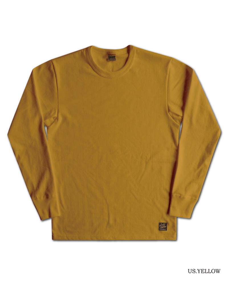 SDTL-00 US.YE 無地長袖Tシャツ SDTL00 DELUXEWARE デラックスウエア長袖Tシャツ ロンTの画像