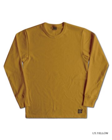 SDTL-00 US.YE 無地長袖Tシャツ SDTL00 DELUXEWARE デラックスウエア長袖Tシャツ ロンTの画像