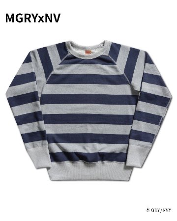 S108-01BD WIDE BORDER SWEAT S10801BD DELUXEWARE デラックスウエアスウェット デラックスウエアスエットの画像