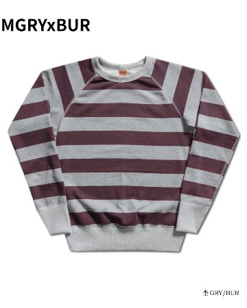 S108-01BD WIDE BORDER SWEAT S10801BD DELUXEWARE デラックスウエアスウェット デラックスウエアスエットの画像