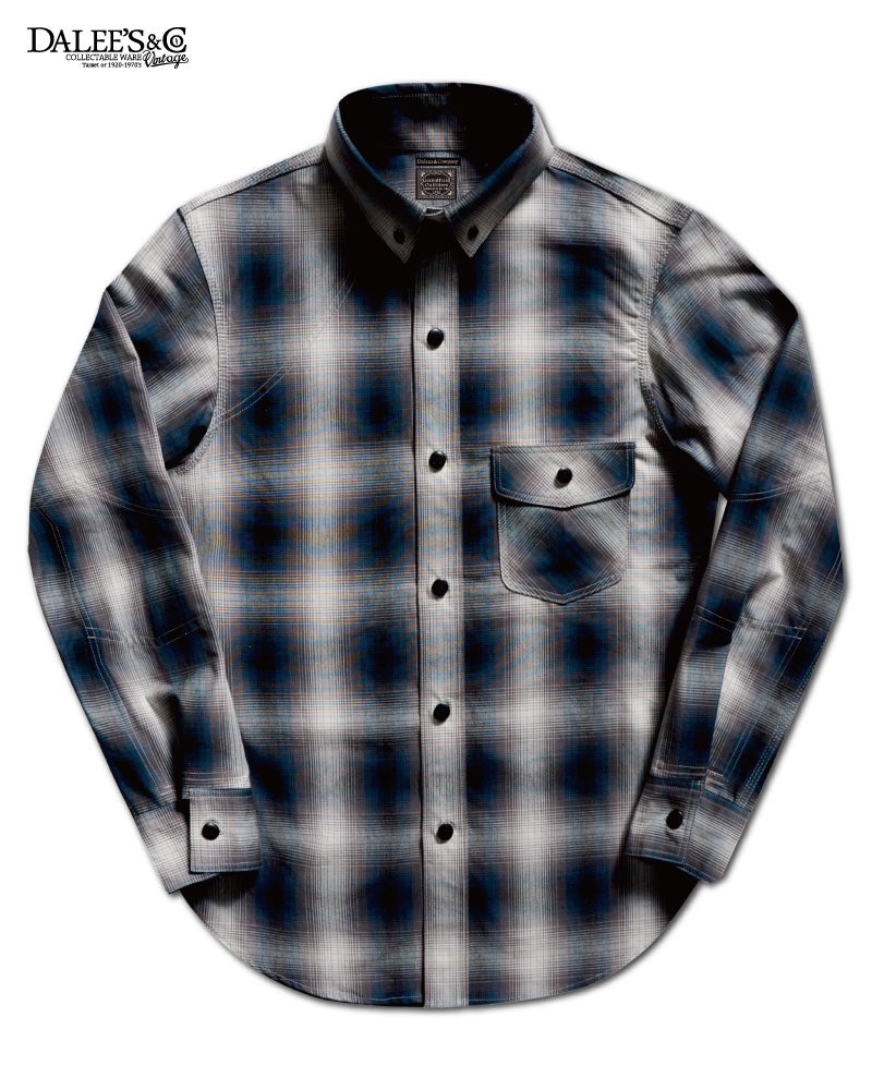 G.O.A.T NO.19082 FIELD WORK SHIRT GOATNO19082 DELUXEWARE デラックスウエアシャツ シャツ長袖 DALEE'S ダリーズシャツ長袖の画像